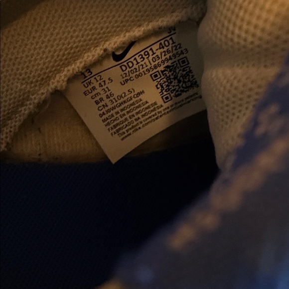 Nike Dunks Racer Blue - Picture 7 of 7